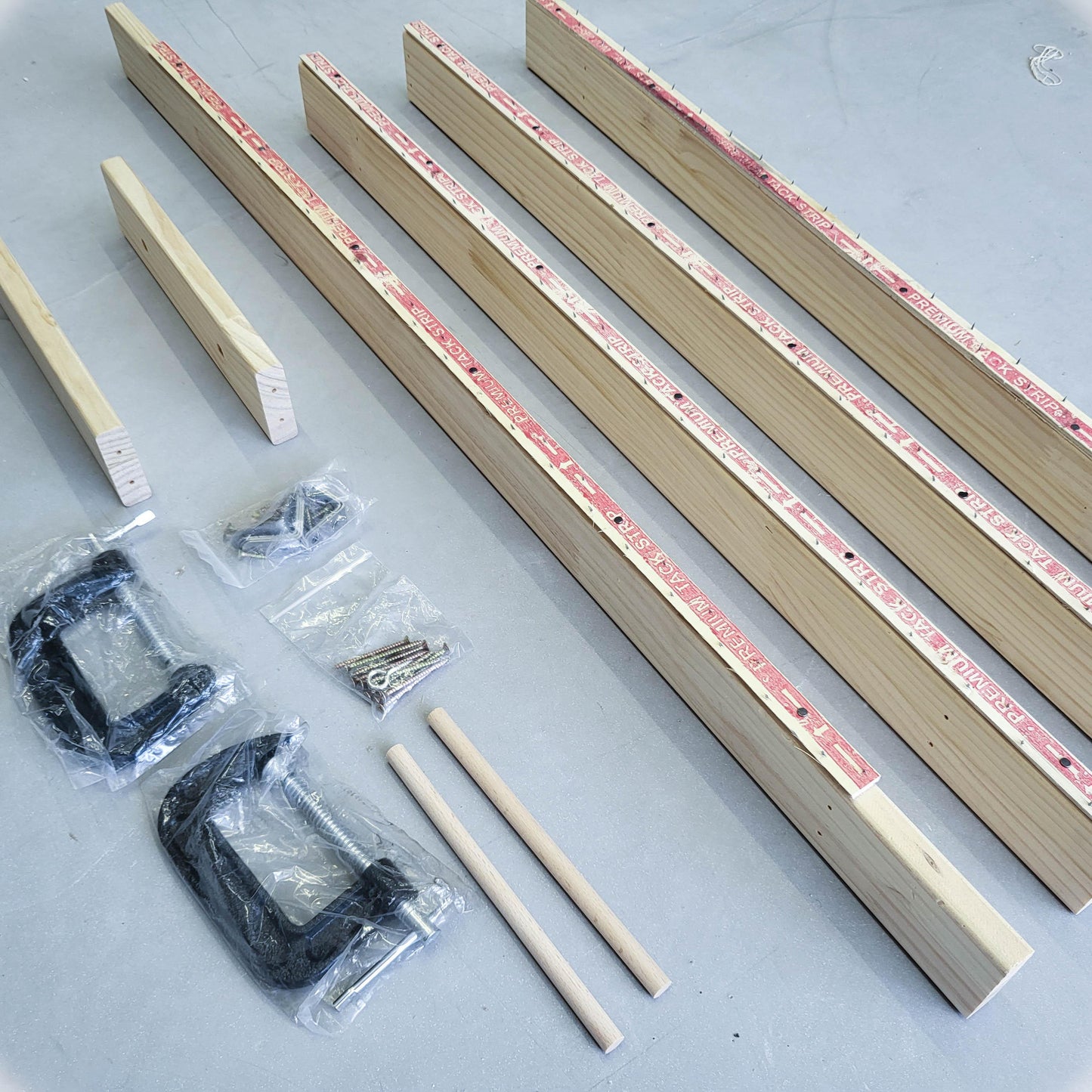 Instant tufting frame - Tuftingshop - Tufting gun