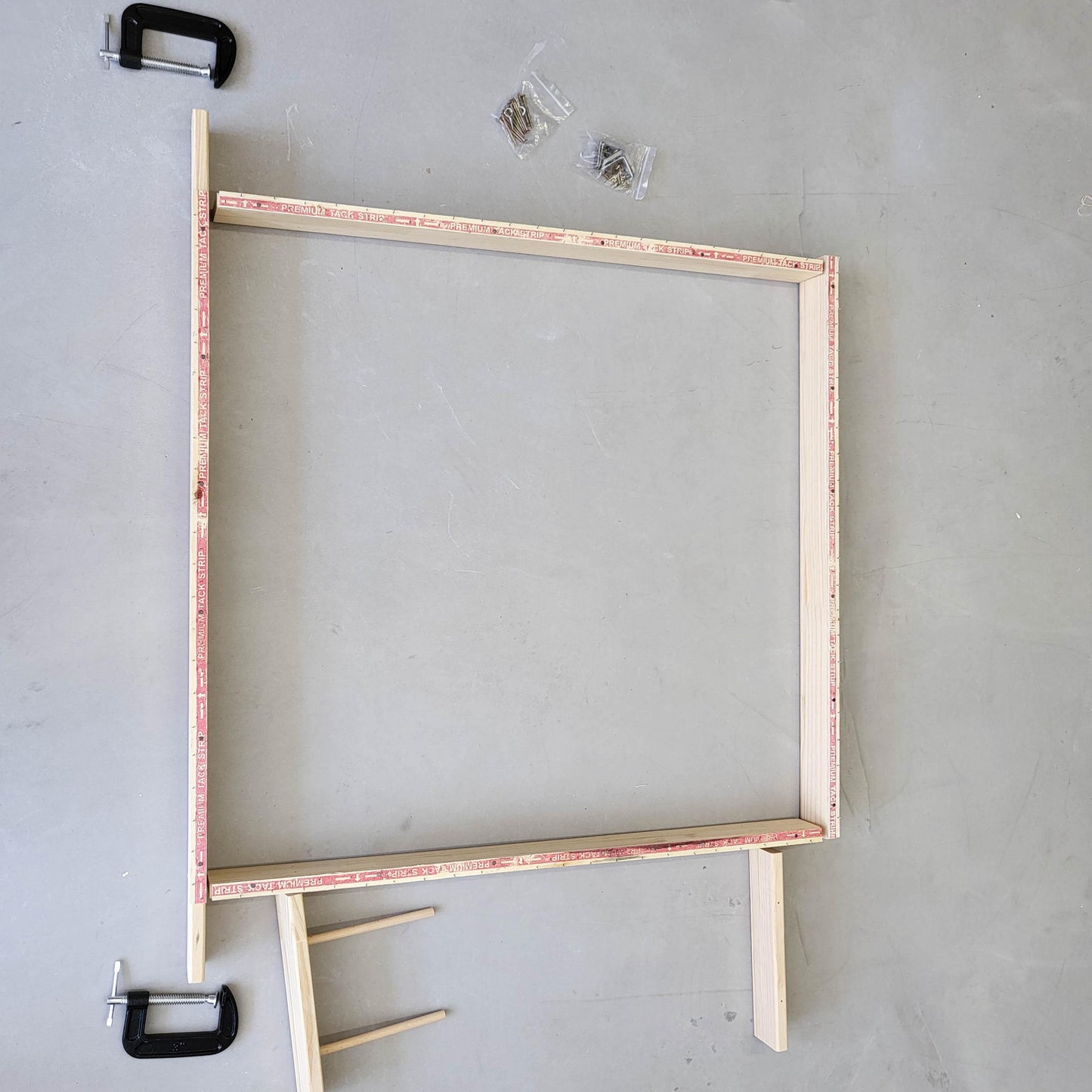 Instant tufting frame - Tuftingshop - Tufting gun