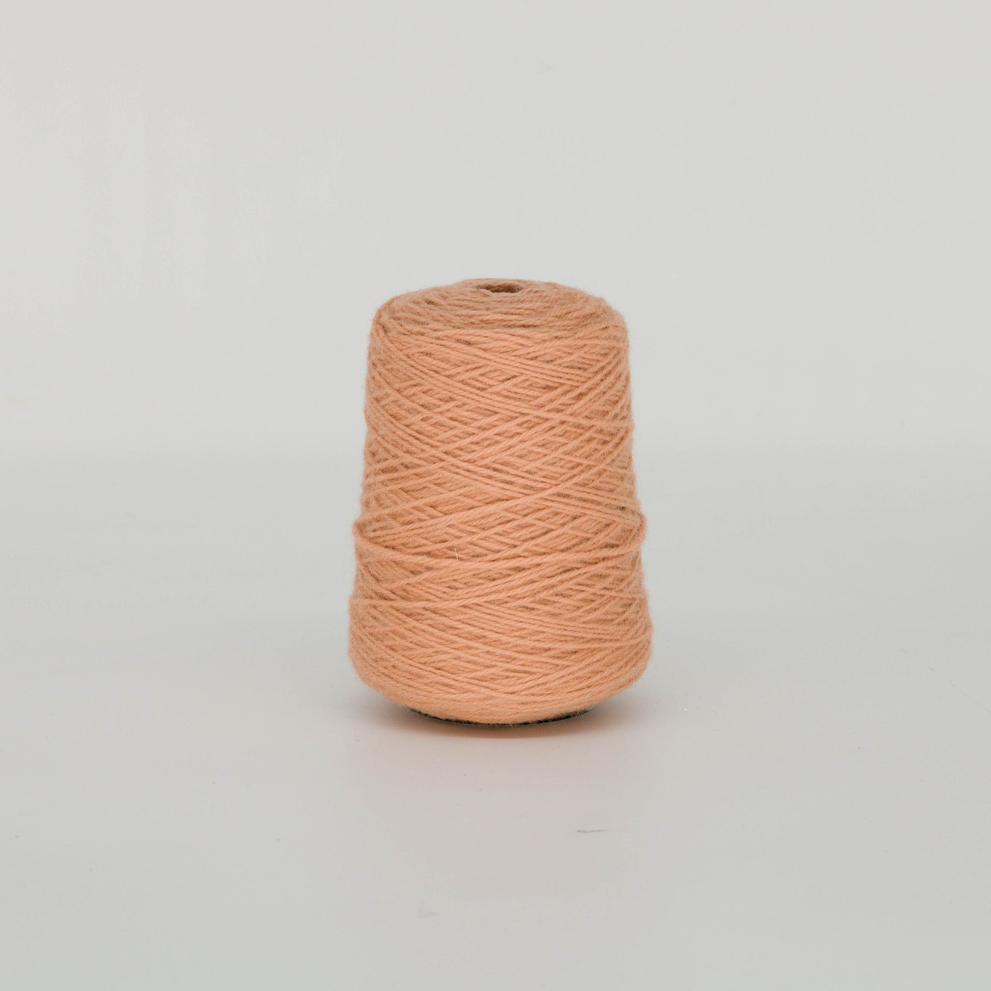 Light apricot 100% Wool Rug Yarn On Cones (325) - Tuftingshop