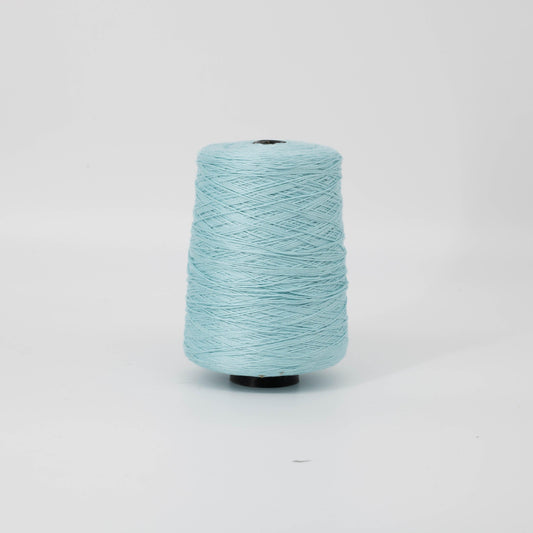 Baby blue Bamboo yarn 32S/3x3 (500 gram cone) - Tuftingshop
