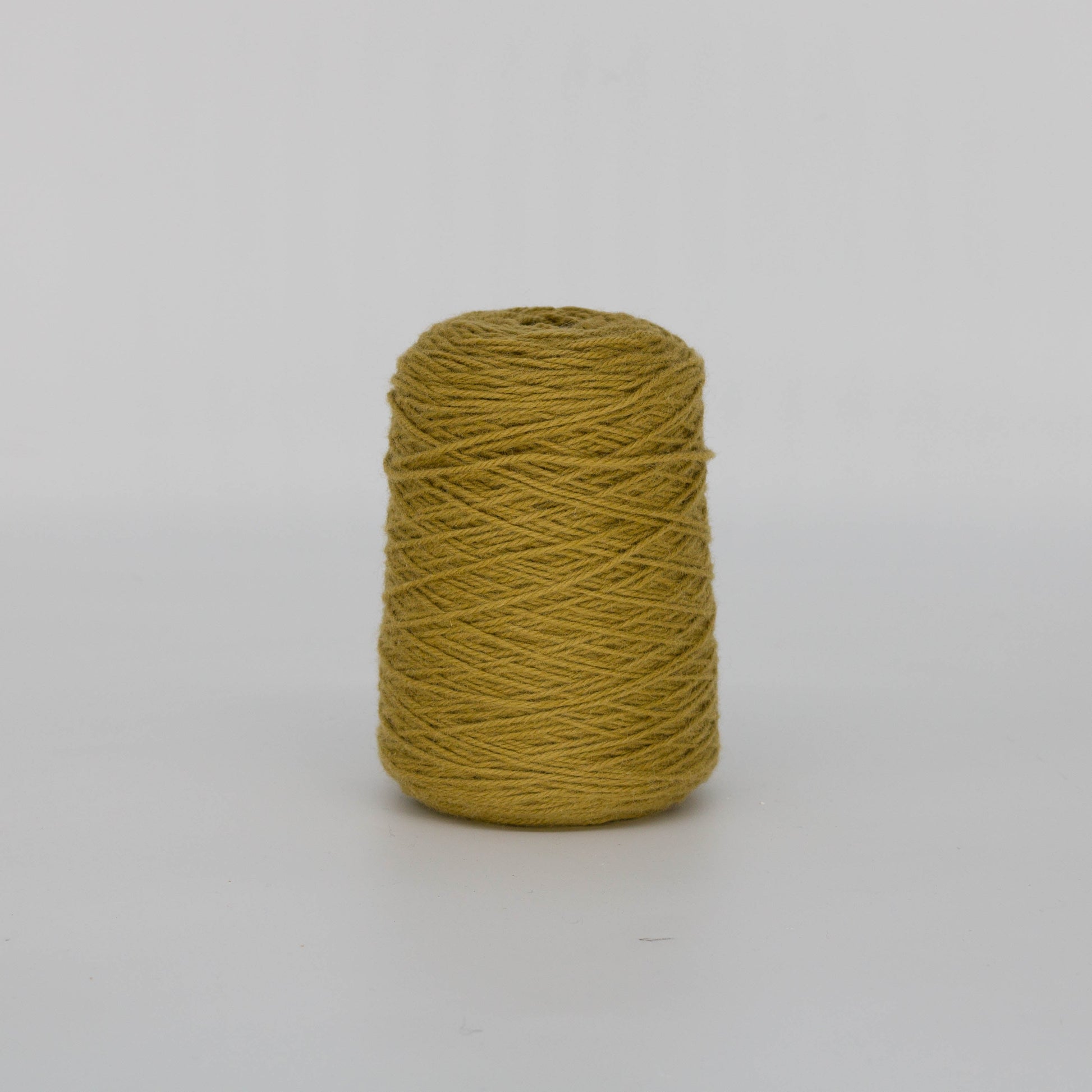 Green olive 100% Wool Rug Yarn On Cones (403) - Tuftingshop