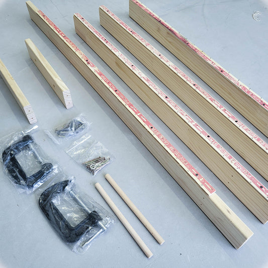 Instant tufting frame - Tuftingshop - Tufting gun 