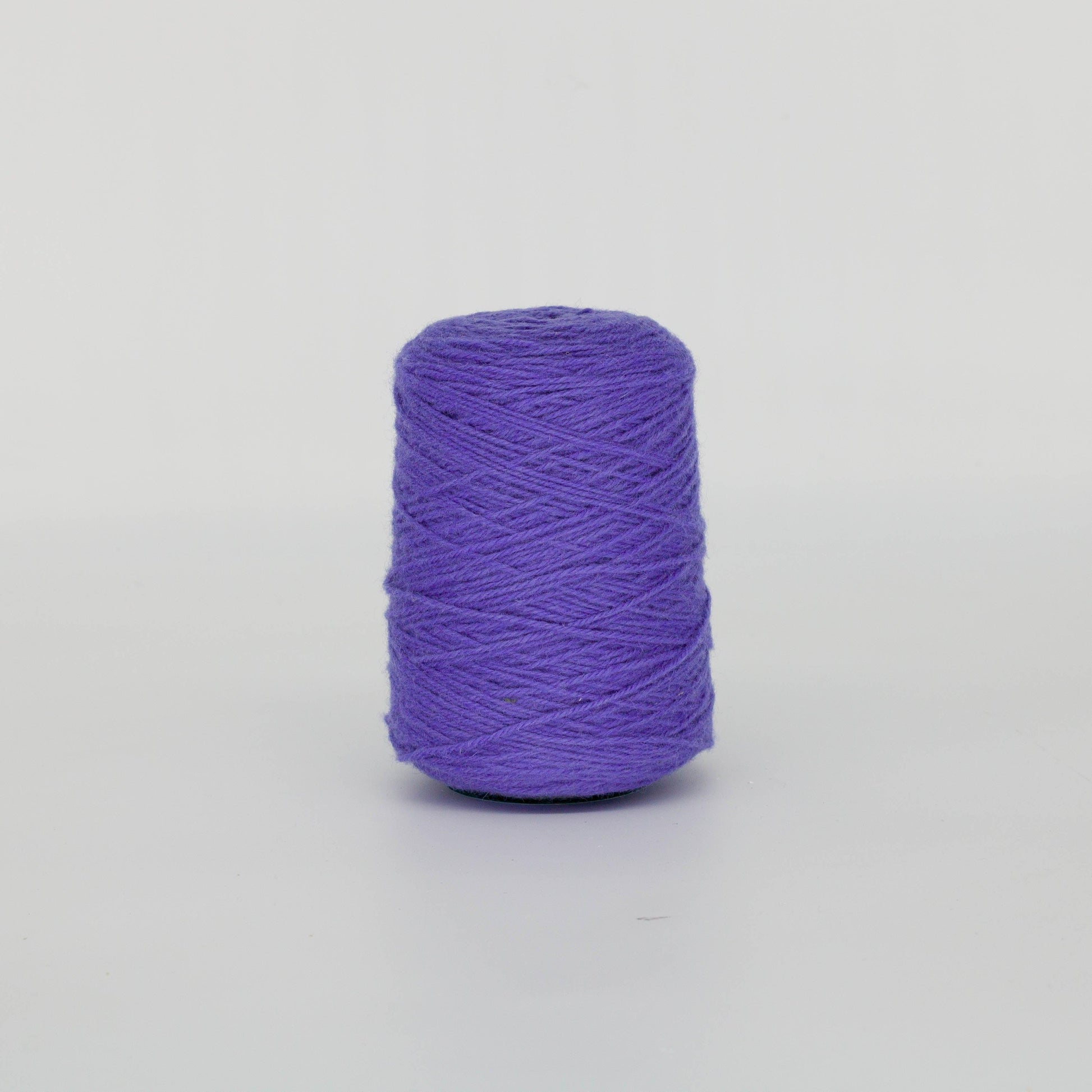 Purple 100% Wool Rug Yarn On Cones (585) - Tuftingshop