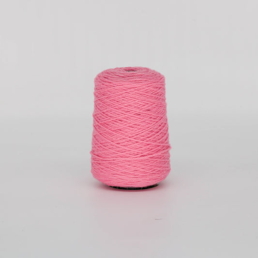 Candy pink 100% Wool Rug Yarn On Cones (806c) - Tuftingshop